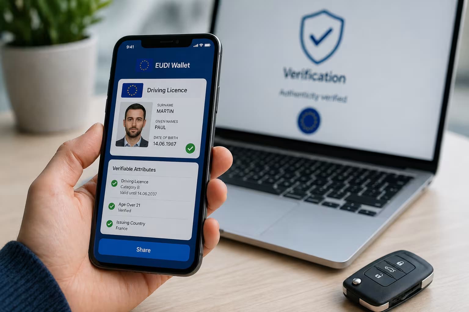 EUDI Wallet : comment fonctionne concrètement le portefeuille d'identité numérique européen ?