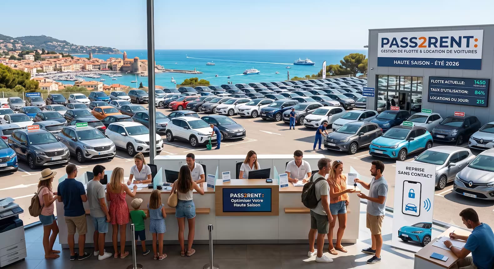 Haute saison estivale : comment une agence de location optimise prix, flotte et expérience client