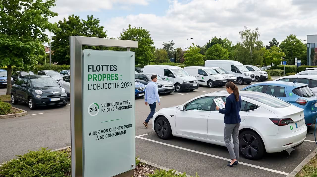 Verdissement des flottes : ce que la taxe incitative change pour les loueurs de véhicules au 1ᵉʳ janvier 2027