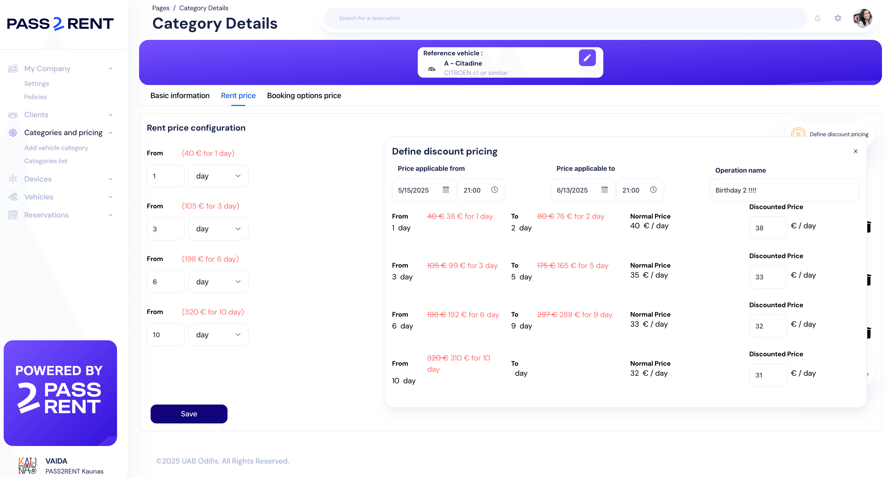 Fleet Configuration Made Easy - You control the rules. We handle the complexity. Configure pricing, zones, extra...