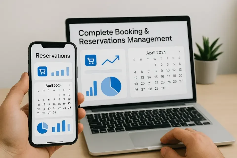Complete Booking & Reservations Management - Streamline your booking process from initial inquiry to vehicle handover